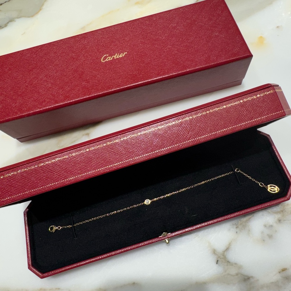 CARTIER D'AMOUR BRACELET, DIAMOND, SMALL MODEL